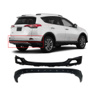 Rear Bumper Cover Kit For Toyota RAV4 2016-2018 TO1114102 TO1115112