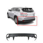 Primed Rear Lower Bumper Cover Fascia for 2014-2019 Toyota Highlander LE SE XLE