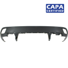 Primed Rear Lower Bumper Cover for 2014-2019 Toyota Highlander LE SE XLE CAPA