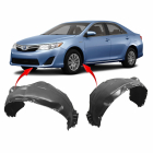 Set of 2 Fender Liners for Toyota Camry 2012-2014 TO1248160 TO1249160 5387606120