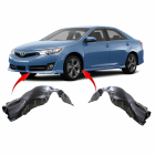 Set of 2 Fender Liners for Toyota Camry 2012-2014 TO1248166 TO1249166 5387606170