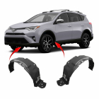 Set of 2 Fender Liners for Toyota RAV4 2013-2018 TO1248171 TO1249171 538760R060
