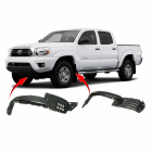 Set of 2 Fender Liners for Toyota Tacoma 2012-2015 TO1248176 TO1249176