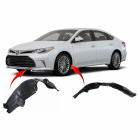 Set of 2 Fender Liners for Toyota Avalon 2013-2018 TO1248177 TO1249177