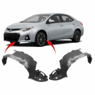 Set of 2 Fender Liners for Toyota Corolla 2014-2016 TO1248178 TO1249178
