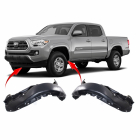 Set of 2 Fender Liners for Toyota Tacoma 2016-2021 TO1248205 TO1249205