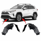 Set of 2 Fender Liners for Toyota RAV4 2019-2022 TO1248229 TO1249229