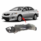 Front Left Driver Side Fender Liner For 2009-2010 Toyota Corolla TO1248149