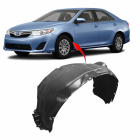 Front Left Driver Side Fender Liner For 2012-2014 Toyota Camry TO1248160