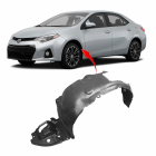 Front Left Driver Side Fender Liner For 2014-2016 Toyota Corolla TO1248178