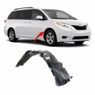 Fender Liner Passenger Side for Toyota Sienna 2011-2014 TO1249163 5380508010