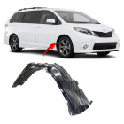 Front Right Passenger Side Fender Liner For 2015-2017 Toyota Sienna TO1249203