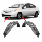 Set of 2 Fender Liners for Toyota Prius 2004-2009 TO1250116 TO1251116