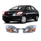 Left, Right Set HeadLight for TOYOTA YARIS 2008-2011 TO2518120 TO2519120