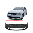 Front Bumper Cover For 2011-2014 Volkswagen Jetta w/ Fog Light holes