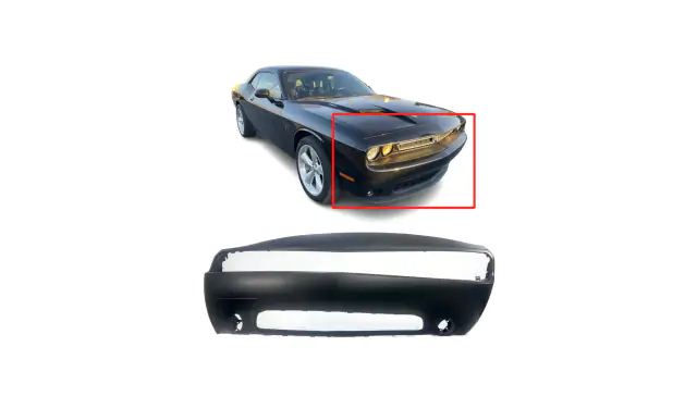 Front Bumper Cover for Dodge Challenger 2011-2014 - Perfect Fit