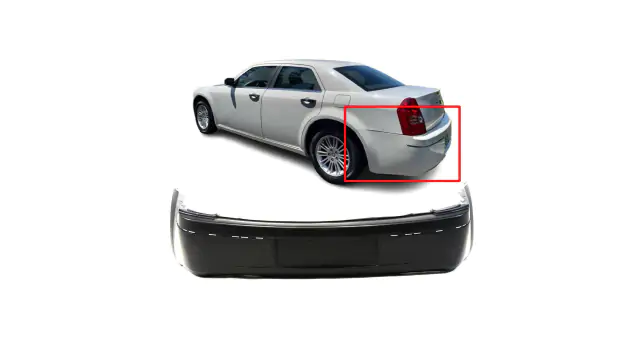 CH1000440 New Front Bumper Cover Primed For Chrysler 300 2005-2010 3.5L Engine