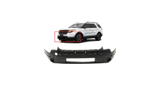 Buy Front Bumper Cover for Ford Explorer 2011-2015 Textured BB5Z