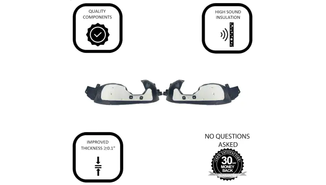 thumbnail image 2 of Front Driver Side Fender Liner W/ Clips For 2011-2016 Chevy Cruze – GM1248226 / 95472793 2 of 6