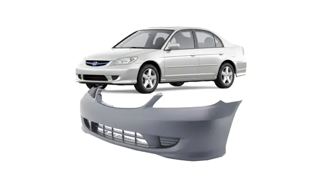 2004-2005 Honda Civic Sedan Rear Bumper - HO1100217 - Canada