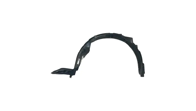 Front Fender Liner Set (Driver & Passenger) For 2012 Honda Civic Coupe EX – Black Plastic