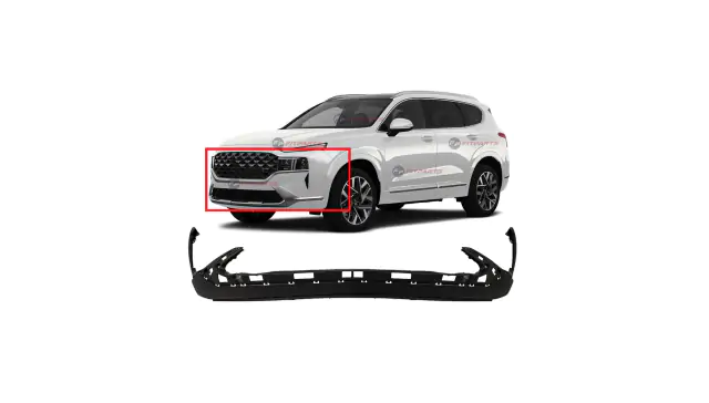 Buy Front Bumper Cover for Hyundai Santa Fe 2021-2023 Textured