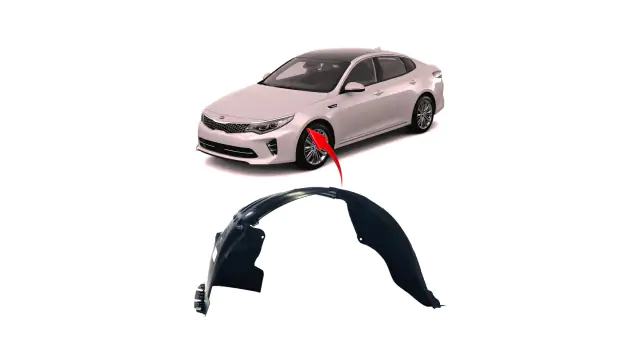 Front Driver Side Fender Liner for Kia Optima 2016-2018- Easy