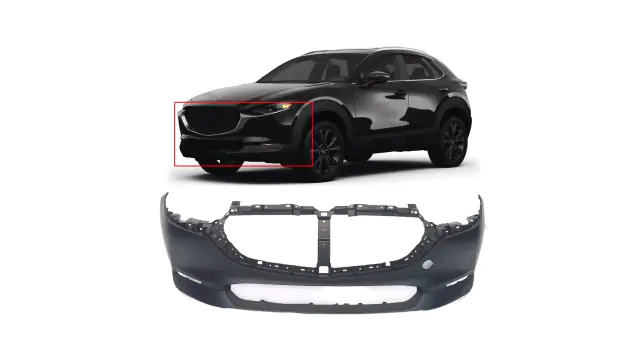 Front Bumper Cover for Mazda CX-30 2020-2023 Perfect Fit & Fast