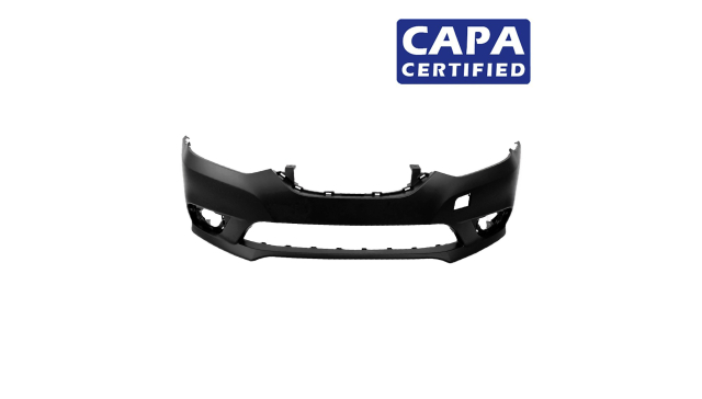Primed Front Bumper Cover For 2016-2019 Nissan Sentra Direct Replacement