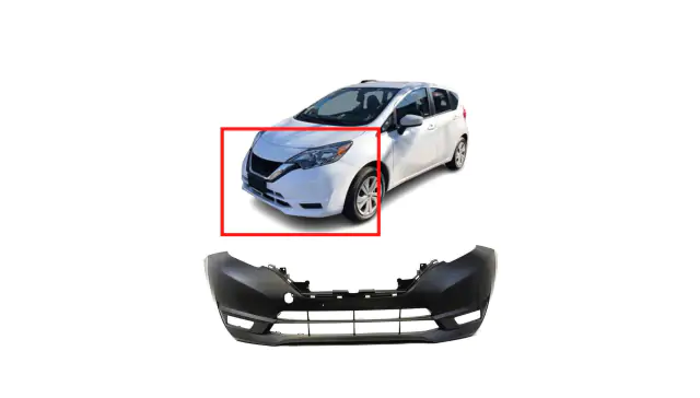 Front Bumper Cover for Nissan Versa Note 2017-2019 - Perfect Fit