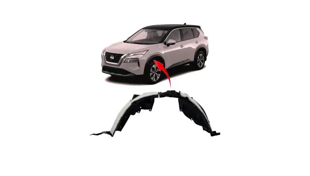 Front Driver Side Fender Liner for Nissan Rogue 2017-2022- Easy