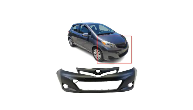 Rear Bumper Reinforcement Bar For Toyota Yaris 2007-2012 - Evan-Fischer Direct Fit - View #4