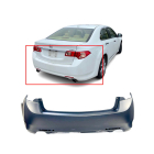 Bumper Cover for Acura TSX 2009-2014