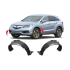 Fender Liner Set for Acura RDX 2016-2018