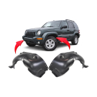 Fender Liner Set for Jeep Liberty 2002-2004