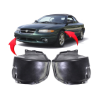 Fender Liner Set for Chrysler Sebring 1996-2000