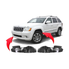 Fender Liner Set for Jeep Grand Cherokee 2008-2010