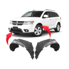 Fender Liner Set for Dodge Journey 2009-2020