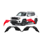 Fender Liner Set for Jeep Renegade 2019-2023