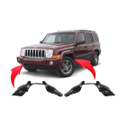 Fender Liner Set for Jeep Commander 2006-2010