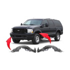 Fender Liner Set for Ford F-250 Super Duty 1999-2004
