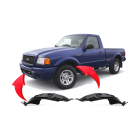 Fender Liner Set for Ford Ranger 1998-2011