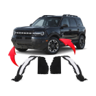 Fender Liner Set for Ford Bronco Sport 2021-2025