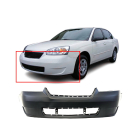 Bumper Cover for Chevrolet Malibu 2006-2008