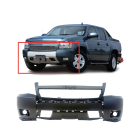 Bumper Cover for Chevrolet Suburban Tahoe 07-14
