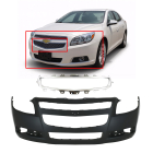 Bumper Cover & Grille for Chevrolet Malibu 2008-2012