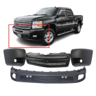 Bumper Cover & Grille Kit for Chevrolet Silverado 2007-2013