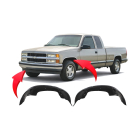 Fender Liner Set for Chevrolet C1500 1993-1998