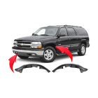 Fender Liner Set for Chevrolet Silverado 1500 Classic 1999-2007