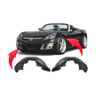 Fender Liner Set for Saturn Sky 2007-2010